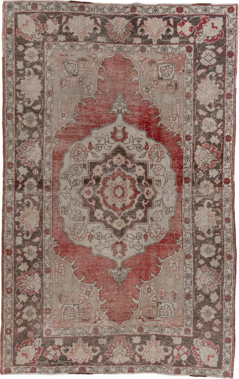Vintage Oushak Area Rug (5' x 8')